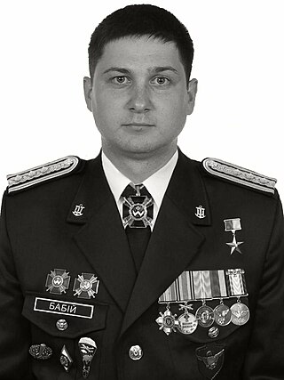 <span class="mw-page-title-main">Oleh Babiy</span> Ukrainian military officer (1990–2023)