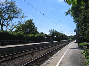 Oberaichen train station