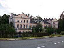 Ehemaliger Bahnhof Schneeberg-Neustädtel, Empfangsgebäude (2011)