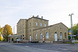 Bahnhofsplatz in Kitzingen