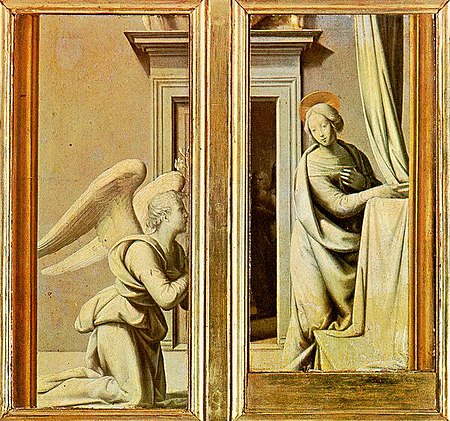 Bartolommeo, Fra ~ Annunciation, 1500, oil tempera on wood, Galleria degli Uffizi, Florence.jpg