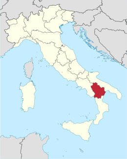 Basilicada - Localizazion