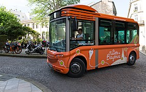 Midibuss i Bayonne, Frankrike