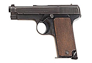 <span class="mw-page-title-main">Beretta Model 1915</span> Italian semi-automatic pistol