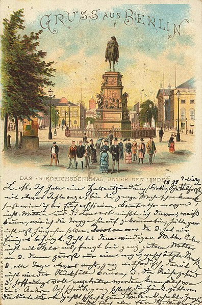 File:Berlin, Mitte, Berlin - Denkmal Friedrich der Große (Zeno Ansichtskarten).jpg