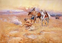 Burning Crow Buffalo Range, 1905