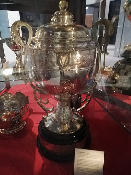 The "old" Bob O'Keeffe Cup, retired in 2005