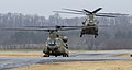 * Nomination Boeing Ch-47Fs landing --Acroterion 02:11, 25 February 2022 (UTC) * Promotion Good quality. --GT1976 04:31, 25 February 2022 (UTC)