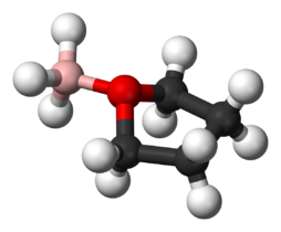 Lewisův adukt mezi boranem a tetrahydrofuranem