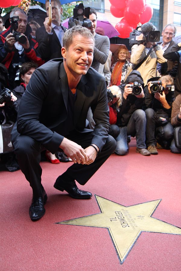 Schweiger at the 2011 Boulevard der Stars ceremony in Berlin