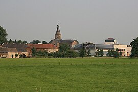 Bondegårde, kirke og Bryggeri i Wijlre
