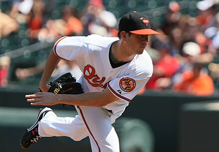 Brian Matusz (2008) was one of nine left-handed pitchers drafted by the Orioles.