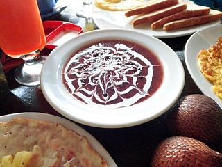 <span class="mw-page-title-main">Bubur ketan hitam</span> Indonesian dessert