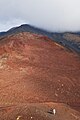 Burned lands surrounding Mount Etna. East coast of Sicily, Italy (close to Messina and Catania).