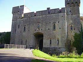 A Château de Caldicot cikk szemléltető képe