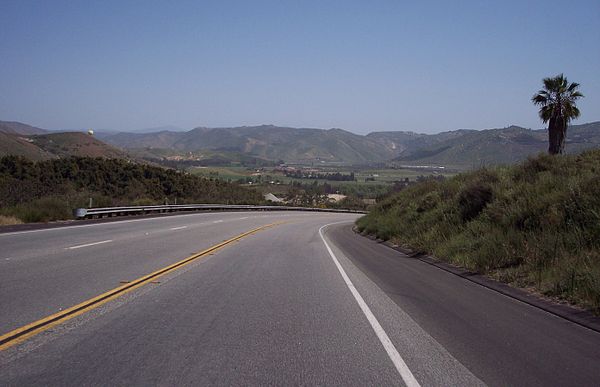 SR 78 eastbound east of Escondido