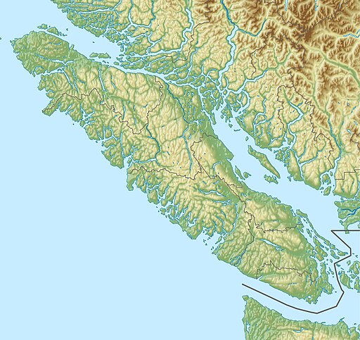 512px Canada Vancouver Island Relief Map 