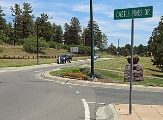 <span class="mw-page-title-main">Castle Pines Village, Colorado</span> Census Designated Place in Colorado, United States