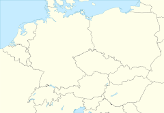 ポプラトの位置（中央ヨーロッパ内）