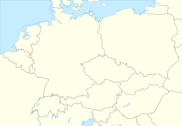 Location of the lake in Europe.