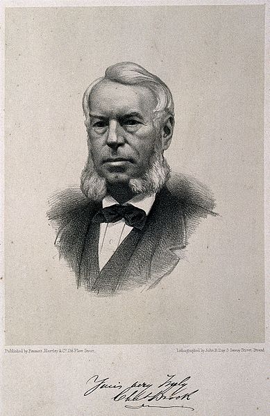 File:Charles Brook. Lithograph by J. B. Day. Wellcome V0000789.jpg