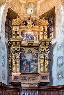 Pala dell'Annunciazione nella Chiesa di Santa Maria del Carmine a Brescia.