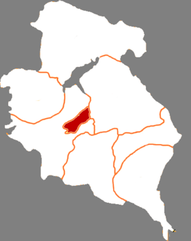 Localização de Línxià shì