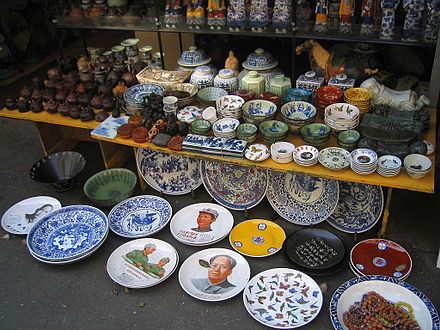 Porcelain at Dongtai Road Market