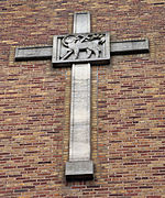 Christ Church, Burney Lane, Birmingham - Bloye - Latin Cross