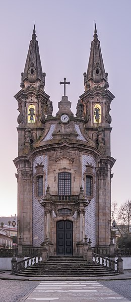 Church of Our Lady of Consolation in Guimarães, Norte Region, Portugal