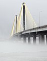 Clark Bridge as seen from the Missouri side of the Mississippi