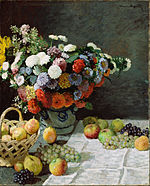 Claude Monet (French - Still Life with Flowers and Fruit - Google Art Project.jpg