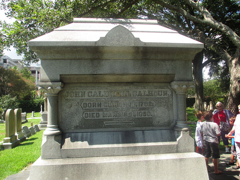 File:Closeup of John C. Calhoun grave IMG 4649.JPG