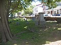 Cemetery, looking north with Farewell Street to right front