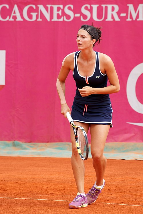 Sibille at the 2015 Open de Cagnes-sur-Mer