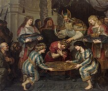 220px Cornelis de Vos The Anointing of Solomon