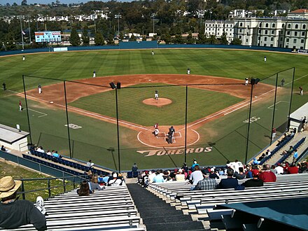 Seats are always easy to find at a college baseball game