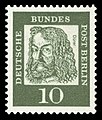 Dürer 1961 German stamp me