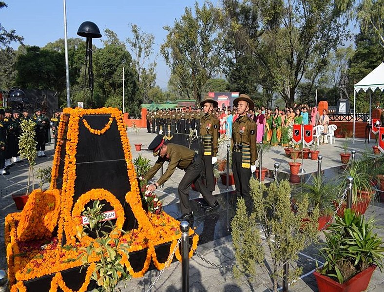 File:Dah Division celebrated 70th 'Infantry Day' at Palampur.jpg
