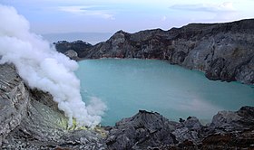 Danau Kawah Ijen: Rute pendakian, Kawah Ijen, Event