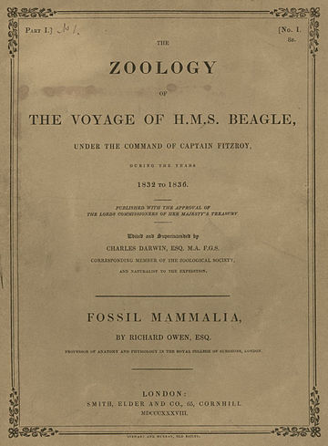 The Zoology of the Voyage of H.M.S. Beagle