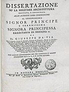 Davia, Giuseppe – Dissertazione su la militare architettura, 1762 – BEIC 13260804.jpg