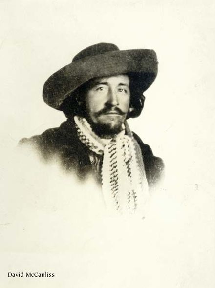 David C. McCanles, alleged leader of the McCanles Gang, in 1860
