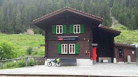 Davos Monstein railway station