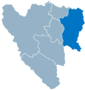 Decano de Prnjavor location map.png