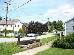 Historic water trough on East Pittsburgh Street