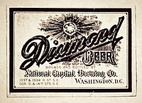 Diamond Beer Label Diamond Beer Label - National Capital Brewing Company.jpg