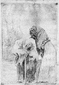 Dibujo prepareatorio Capricho 28 Goya.jpg