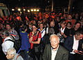 English: Celebration of the left-wing party in the Berlin Kulturbrauerei. Deutsch: Feier der Partei Die Linke in der Berliner Kulturbrauerei.