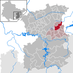Läget för kommunen Dittersdorf i Saale-Orla-Kreis